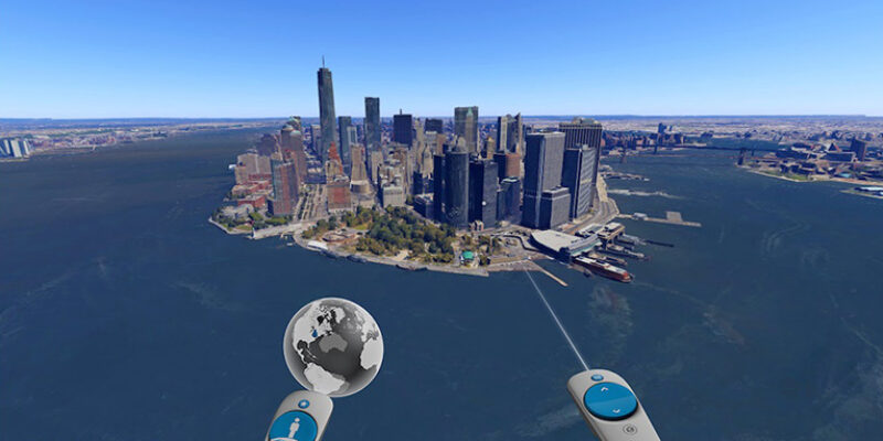 Visit Anywhere on the Planet using Google Earth VR App