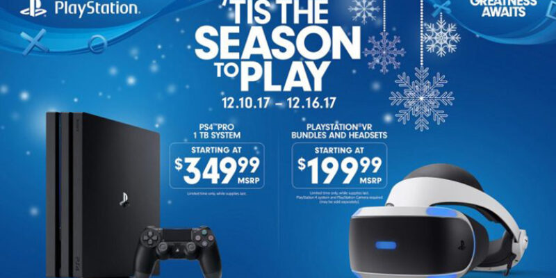Great Christmas Deals for PlayStation VR Systems