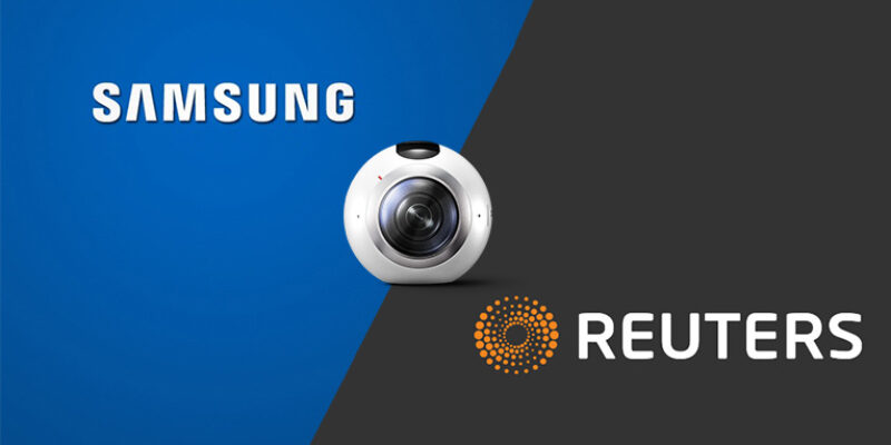 Samsung and Reuters to produce VR news content with Gear 360 camera